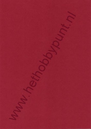 A4 Karton - Onbewerkt - Kleur: Bordeaux Rood - Romak - 200 gram