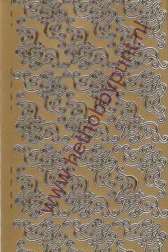 Stickervel - Sierlijke Hoeken - Goud - Pickup 399