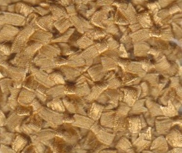 Mini strikjes - Goud