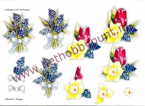 3D - Knipvel - Wekabo - Bloemen