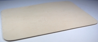 Siliconen - Stans en Embossingmat voor Cuttlebug - Beige 1,6 mm dik - Kars