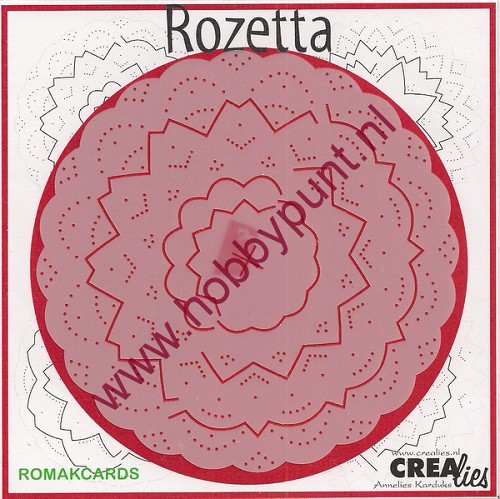 Borduur en Snijmal - Rozetta - R0-600-05