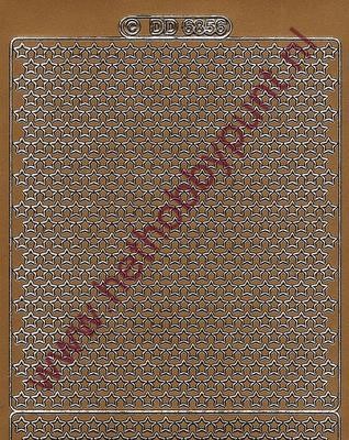 Stickervel - Kleine Sterretjes - Goud - DD6856