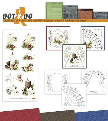 Hobbydots - Dot en Do Set - Precious Marieke - Kerst - Dodo035