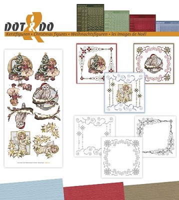 Hobbydots - Dot en Do Set - Amy Design - Kerstfiguren - Dodo-040