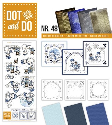 Hobbydots - Dot en Do Set - Amy Design - Playful Winter - Dodo-048