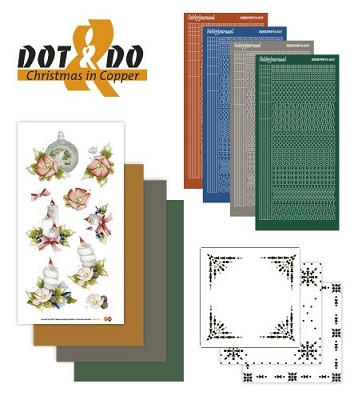 Hobbydots - Dot en Do Set - Christmas in Copper - Dodo-017